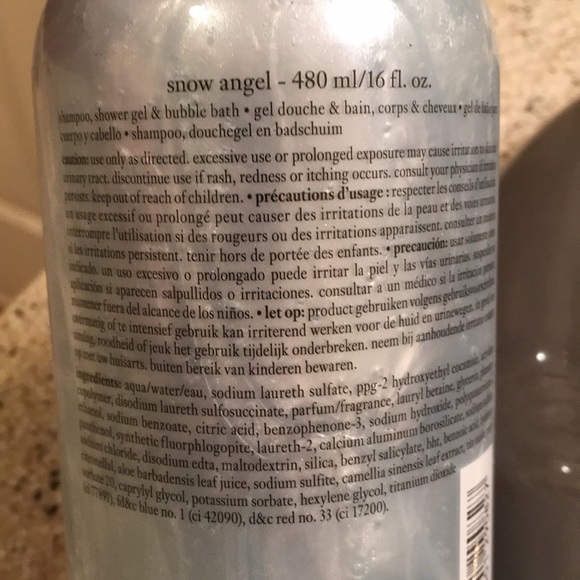 Philosophy Snow Angel Shampoo Shower 16 oz NEW! - Picture 3 of 4